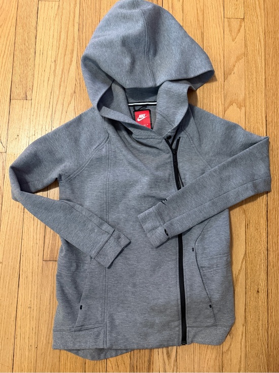 Nike Tops - Nike Women’s Tech Hooded Asymmetrical Zip Sweatshirt
